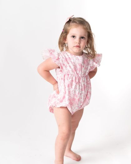 Onesie niña Orquídea