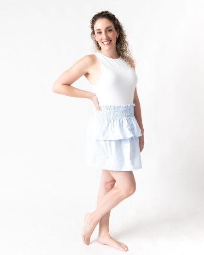 Falda corta Mamá Tulipanes