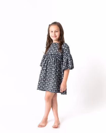 Vestido niña clavel
