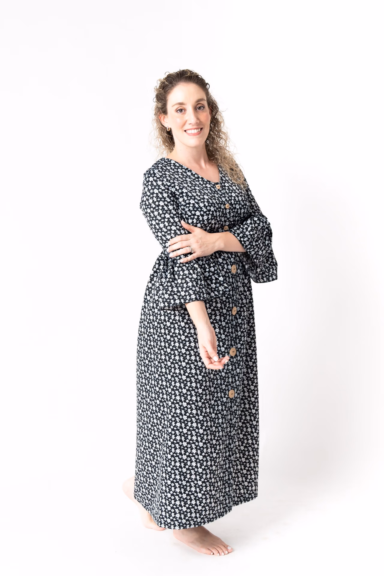 Vestido mamá Clavel - Imagen 5