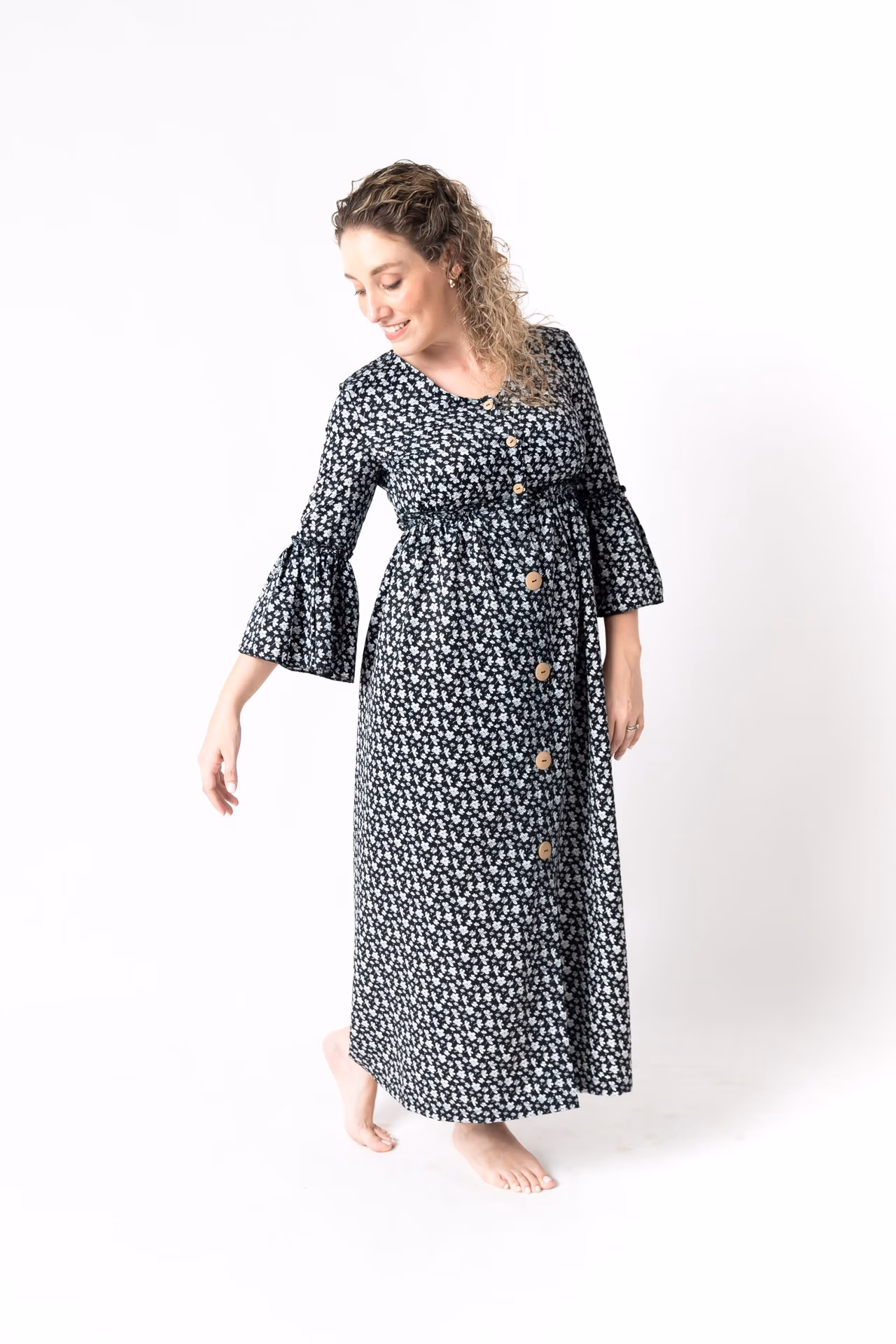 Vestido mamá Clavel - Imagen 2
